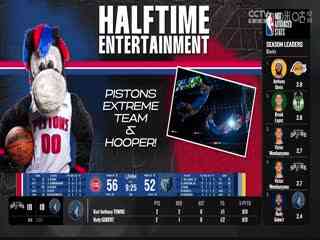 NBA常规赛 灰熊VS活塞 20231207