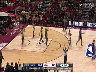 NBA夏季联赛 开拓者VS火箭 20250718
